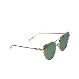 Awestuffs Women Pink Lens & Gold-Toned Cateye Sunglasses with UV Protected Lens-41