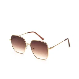 IRUS by IDEE Women Lens & Square Sunglasses with UV Protected Lens IRS1138C2SG-image-51
