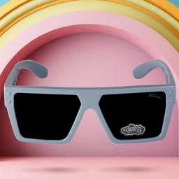 Kool Kidz Kids Square Sunglasses with Polarised and UV Protected Lens KKSP 0003 GRY-image-65