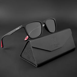 Voyage Unisex Wayfarer Sunglasses with Polarised and UV Protected Lens-VY221008PMG5255-6