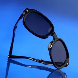 French Accent Men Foldable Square Sunglasses with Polarised Lens FA24_HSSG2584-image-84