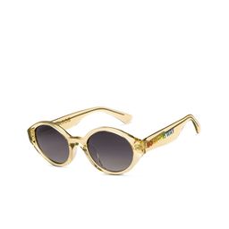 Vincent Chase Unisex Grey Lens & Yellow Round Sunglasses with Polarised Lens-42
