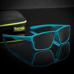 Eyewearlabs Norg Unisex Rectangle Sunglasses with Polarised Lens ELOKNorgFKC6-92