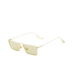 The Tinted Story Unisex Rectangle Sunglasses with UV Protected Lens-TTS513 GRER-image-18