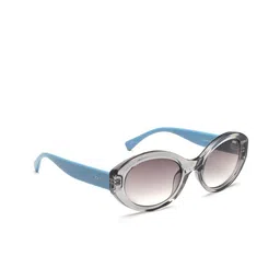 IDEE Women Oval Sunglasses with UV Protected Lens IDS3116C4SG-10