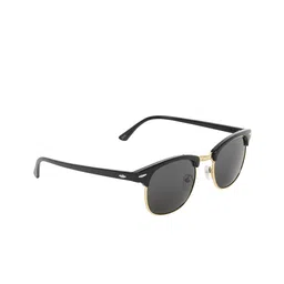 CRIBA Unisex Wayfarer Sunglasses with UV Protected Lens VCR_CLUB_BLK-image-97