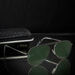 OKNO Unisex Aviator Sunglasses with Polarised Lens OKRyuSntC4-25