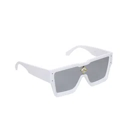CRIBA Full Rim Oversized Sunglasses with UV Protected Lens VCR_STAR-SILVER-image-42
