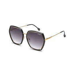 IRUS by IDEE Women Square Sunglasses with UV Protected Lens IRS1187C1SG-image-3