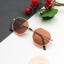 Ted Smith Round Sunglasses with Polarised and UV Protected Lens-29