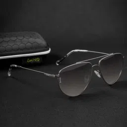 Eyewearlabs Ren Unisex Aviator Sunglasses with Polarised Lens ELOKRenSntC3-99