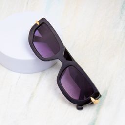 Ted Smith Rectangle Sunglasses with UV Protected Lens SERPENTI_C2-54