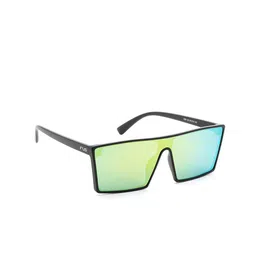 IRUS by IDEE Men Square Sunglasses with UV Protected Lens IRS1231C3SG-50