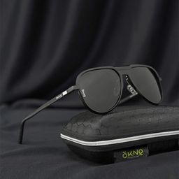 Eyewearlabs Unisex Square Sunglass With Polarised & UV Protected Lens ELCG9828SC1EL1018-M-5