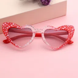 PASSION PETALS Girls Heart Sunglasses-Polarised and UV Protected Lens 11-10redsunglasses-image-98