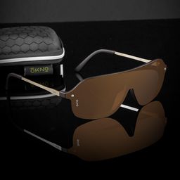 OKNO Skye Unisex Rectangle Sunglasses with Polarised Lens OKSkyeJHC1-96