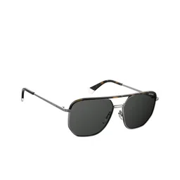 Polaroid Men Grey Lens & Brown Square Sunglasses 20290731Z58M9-picture-5