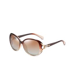 DressBerry Unisex Brown Oversized Sunglasses with UV Protected Lens FOX BROWN-47
