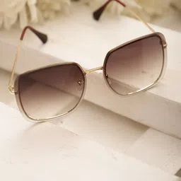 MARC LOUIS Women Square Sunglasses with UV Protected Lens ML B80-422-35