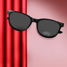 Kool Kidz Kids Round Sunglasses with Polarised and UV Protected Lens KKSP S5036 BK-image-51