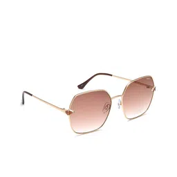 IDEE Women Oversized Sunglasses with UV Protected Lens IDS3044C1SG-image-14