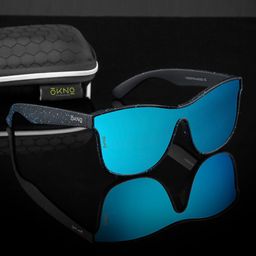 Eyewearlabs Unisex Rectangle Sunglasses With Polarised Lens ELOKNorvikJFC4-39