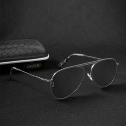Eyewearlabs Ryu Unisex Aviator Sunglasses with Polarised Lens ELOKRyuSntC2-91