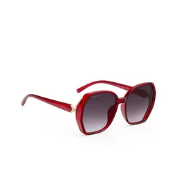 ROYAL SON Women Oversized Sunglasses with UV Protected Lens- CHIWM00114-C5-R2-54