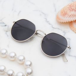 Ted Smith Unisex Round Sunglasses with Polarised Lens GEORGE_C11-11