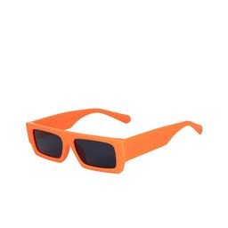 The Tinted Story Unisex Rectangle Sunglasses with UV Protected Lens TTS133 NOL-41