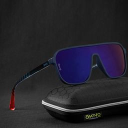 OKNO Unisex Rectangle Sunglasses with Polarised Lens-26