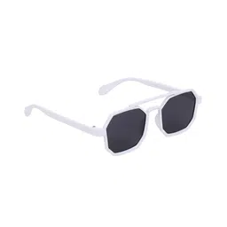 SCAGLIA Unisex Sunglasses with UV Protected Lens SCG_11064_WHT-49