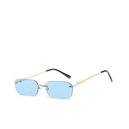 AUGEN Unisex Rectangle Sunglasses with UV Protected Lens VI-SG-164-C5-20