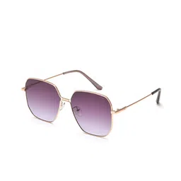 IRUS by IDEE Women Lens & Square Sunglasses with UV Protected Lens IRS1138C4SG-16