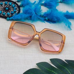 Ted Smith Square Sunglasses With UV Protected Lens-picture-25
