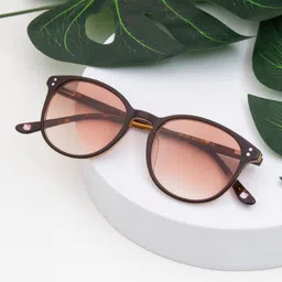 Ted Smith Unisex Round Sunglasses with Polarised Lens MAZIE_C4-31