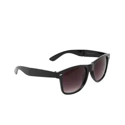 GARTH Unisex Purple Lens & Black Wayfarer Sunglasses with UV Protected Lens-10