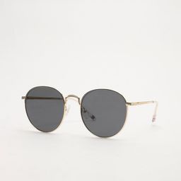 THE BEAR HOUSE Men Round Sunglasses BSG-ROGALA-GD-image-45