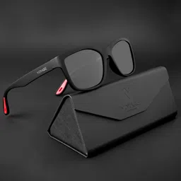 Voyage Unisex Wayfarer Sunglasses with Polarised and UV Protected Lens-VY221006PMG5253-image-40