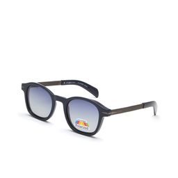 IRUS by IDEE Men Square Sunglasses with Polarised and UV Protected Lens IRS1192C3PSG-12