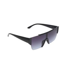 ALIGATORR Unisex Grey Lens & Black Oversized Sunglasses with UV Protected Lens-19