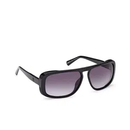 GUESS Men Rectangle Sunglasses with UV Protected Lens GUS0008201B62SG-29