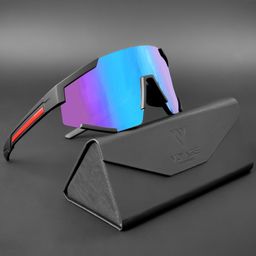 Voyage Unisex Sports Sunglasses with UV Protected Lens-SPS04WSMG5219-17