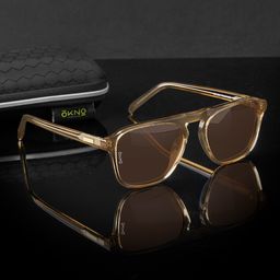 Eyewearlabs Unisex Square Sunglasses with Polarised Lens ELOKHaydnMBC2-23