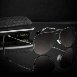OKNO Unisex Aviator Sunglasses with Polarised Lens OKJinSntC4-18
