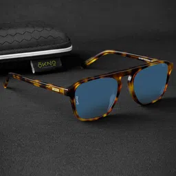 Eyewearlabs Haydn Unisex Square Sunglasses with Polarised Lens ELOKHaydnMBC1-27