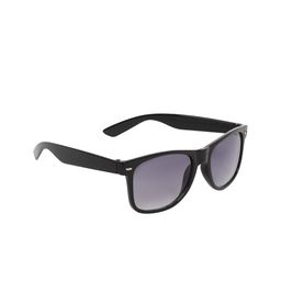 GARTH Unisex Grey Lens & Black Wayfarer Sunglasses with UV Protected Lens LGREY_KC_GRT-9