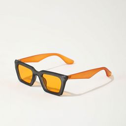 LULU & SKY Women Rectangle Sunglass ST-86632-ORANGE-image-24