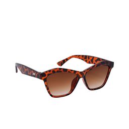 HRINKAR Women Cateye Sunglasses with UV Protected Lens-HRS591-TBWN-BWN-42