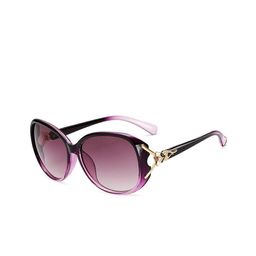 DressBerry Unisex Purple Round Sunglasses with UV Protected Lens FOX PURPLE-image-1